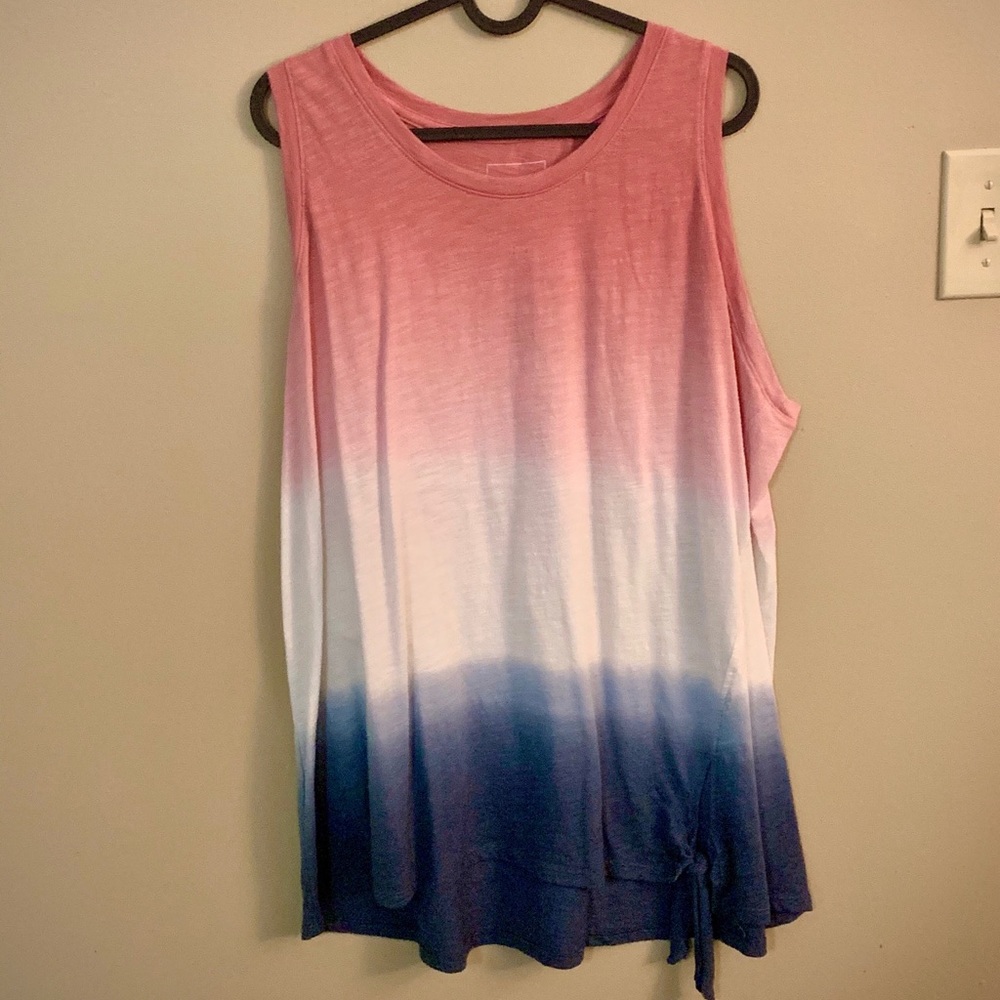 Red, white & blue tank